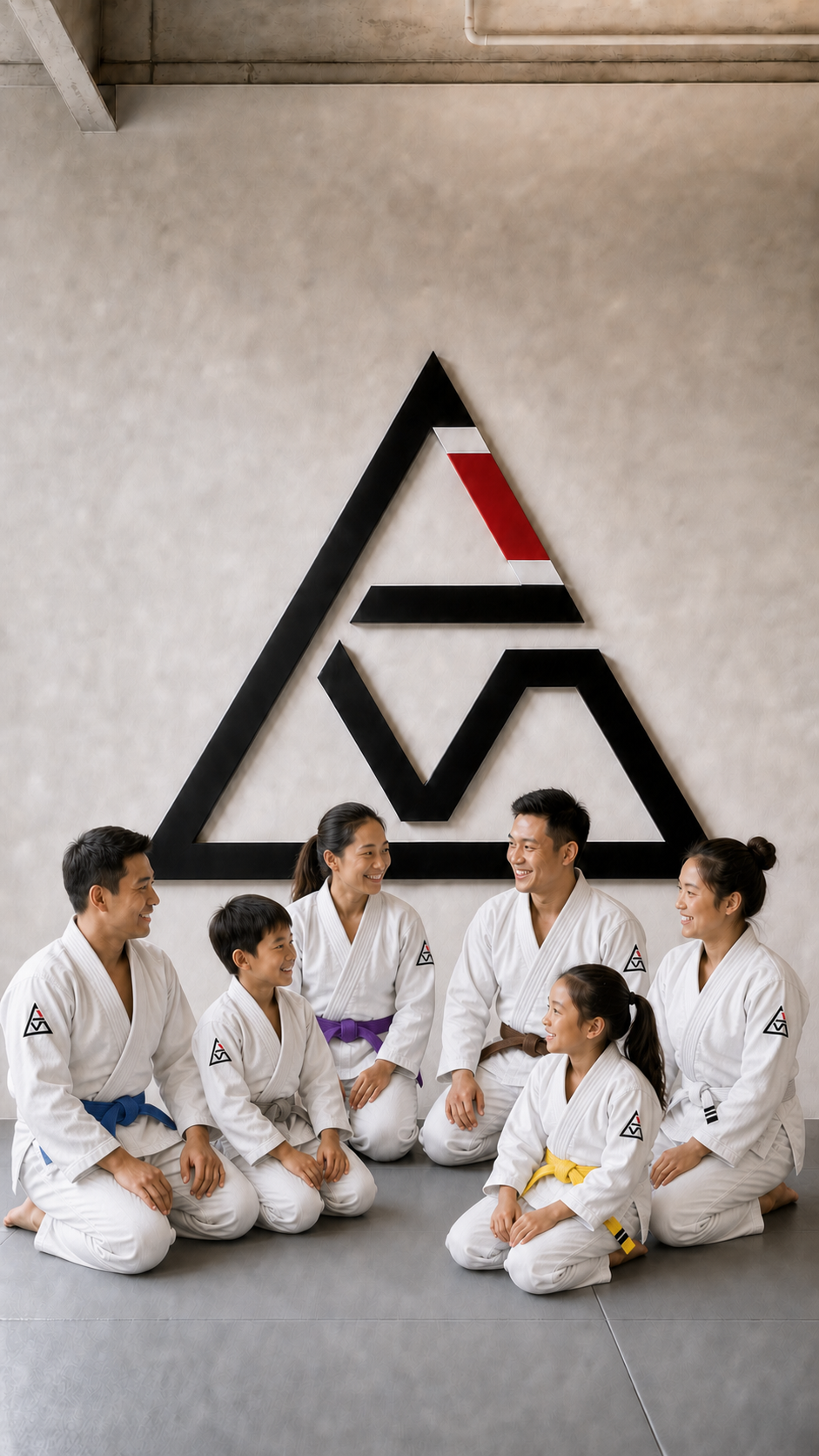 Adult Jiu-Jitsu training community